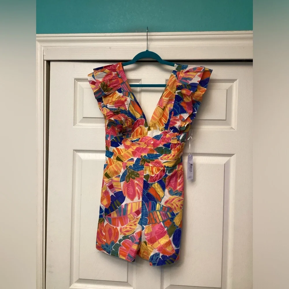 J.Marie Ruffle Romper - Picture 2 of 6